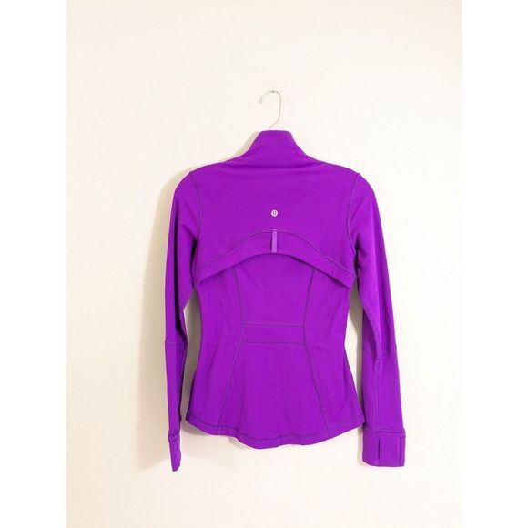 Size 4 Tender Violet Lululemon Define Jacket - Purple women's full zip RETIRED - Picture 2 of 16